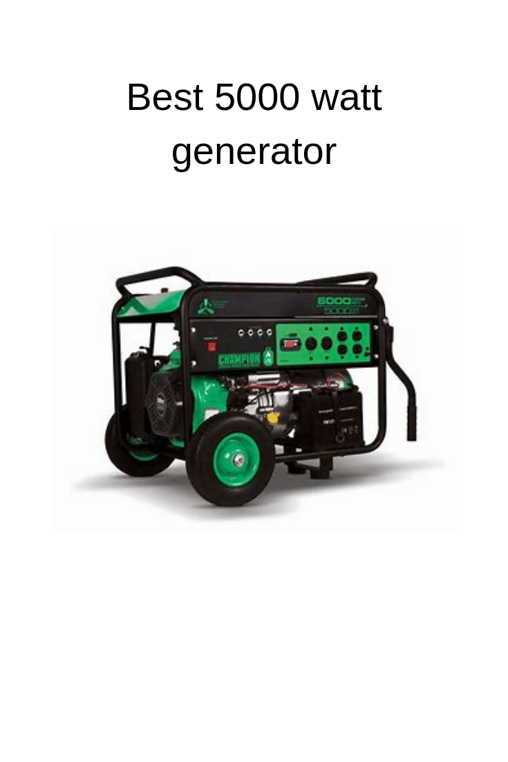 Best 5000 Watt Generator Reviews (2023 Guide) Generators Zone