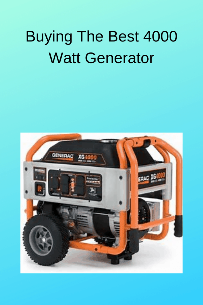 Buying The Best 4000 Watt Generator (2023 Guide) - Generators Zone