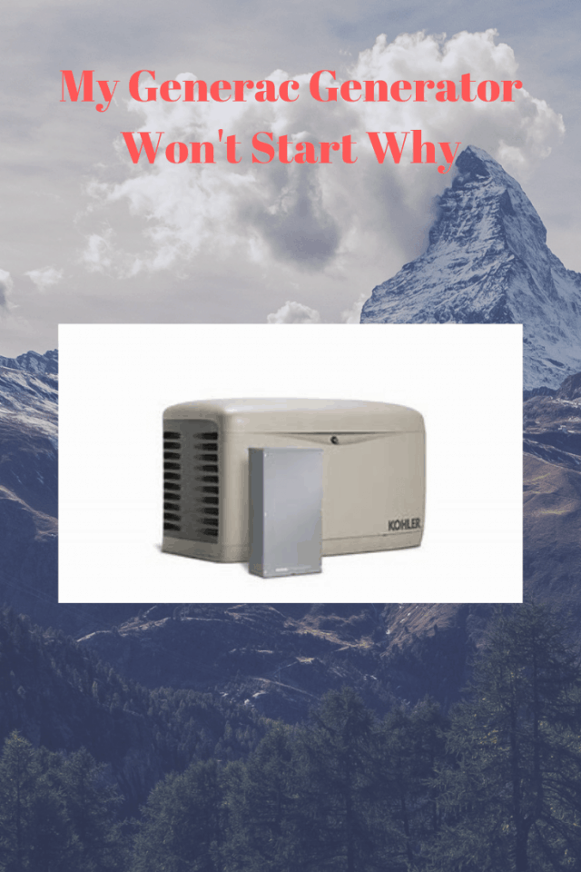Generac Standby Propane Generator Won't Start
