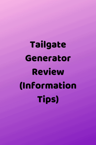Best Tailgate Generator Reviews (Tips) - Generators Zone