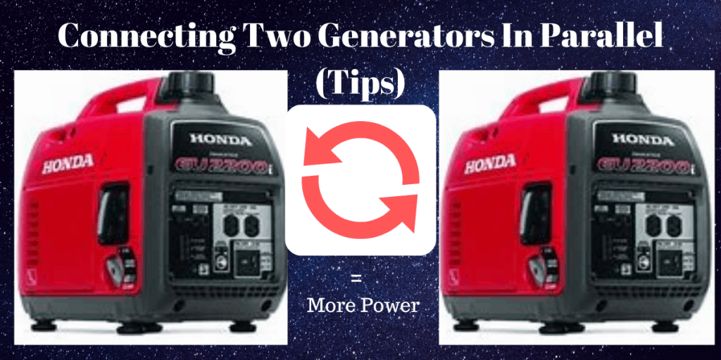 Why generators are connected in parallel?