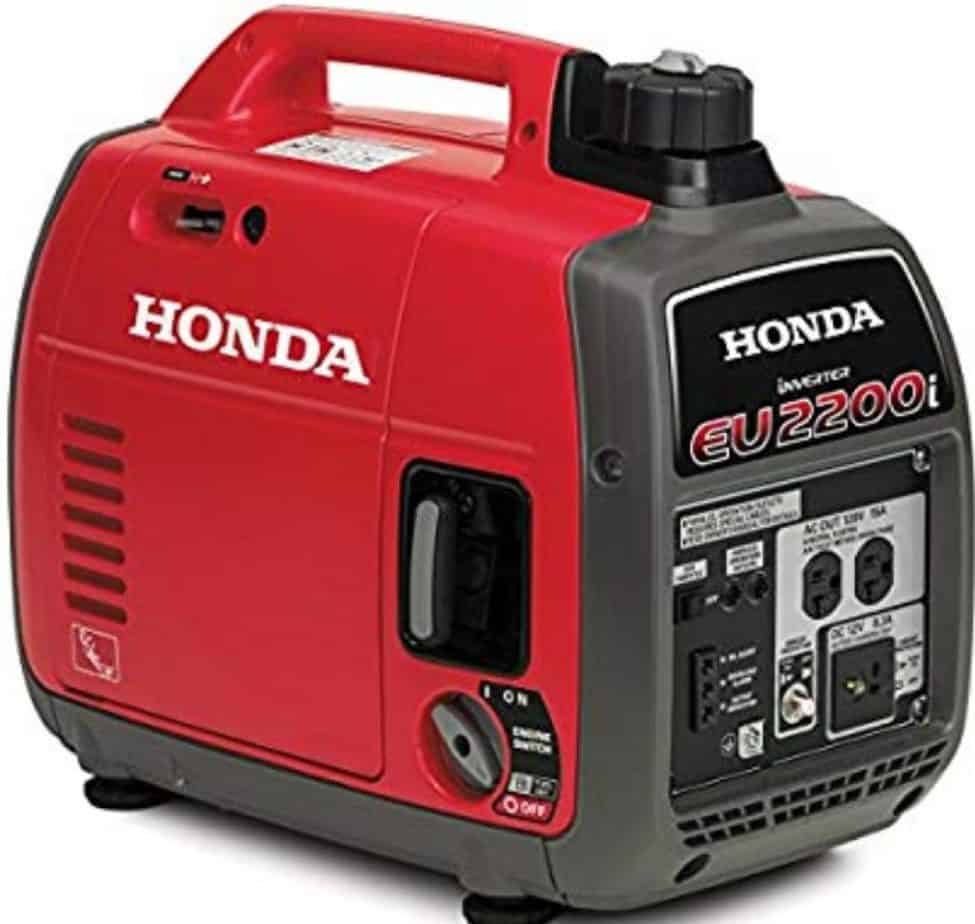 Honda EU2200i 2200-Watt Super Quiet Gas Power Portable Inverter Generator