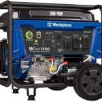 Westinghouse WGen7500 Portable Generator with Remote Electric Start - 7500 Rated Watts & 9500 Peak Watts - Gas Powered - CARB Compliant - Transfer Switch Ready