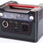 ROCKPALS 300W Portable Generator Lithium Portable Power Station, 280Wh CPAP Backup Battery Pack UPS Power Supply 110V AC Outlet, QC3.0 USB, 12V/24V DC, LED Flashlight for Camping, Home