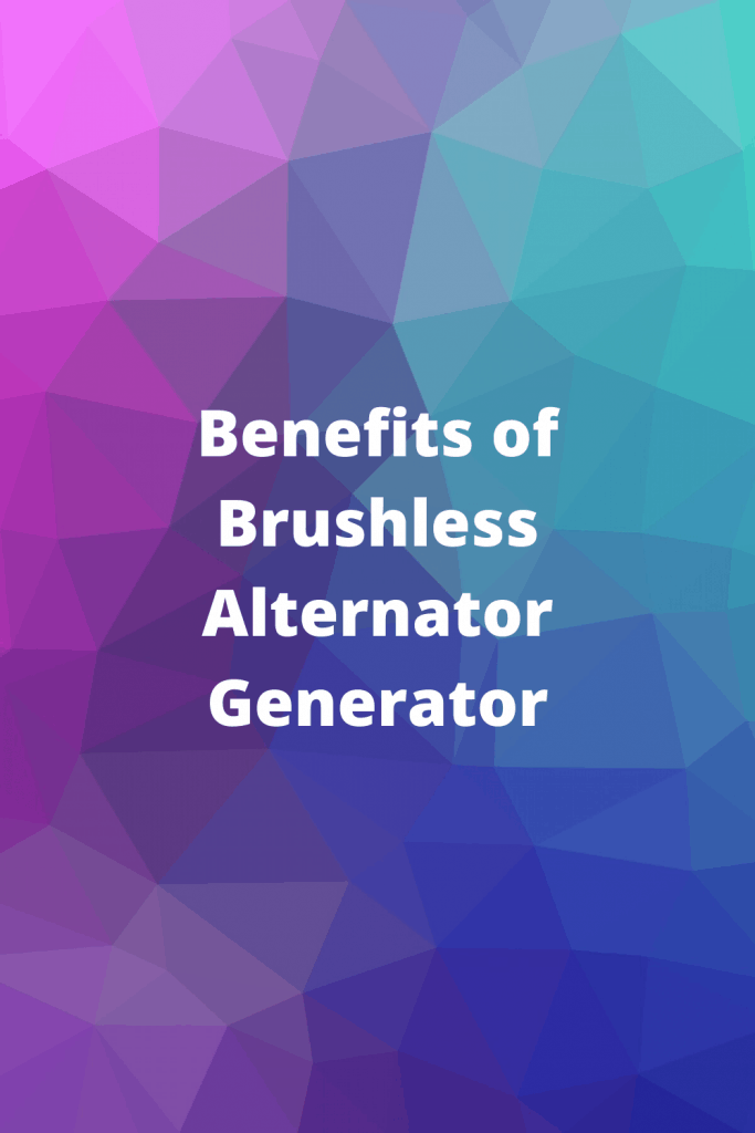 Brushless Alternator Generator