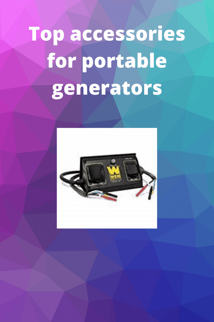 accessories for portable generators