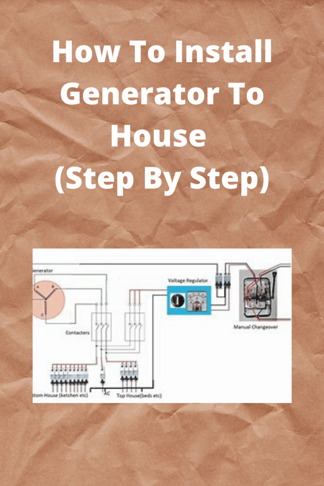 How To Install Generator To House (Step By Step) Generators Zone