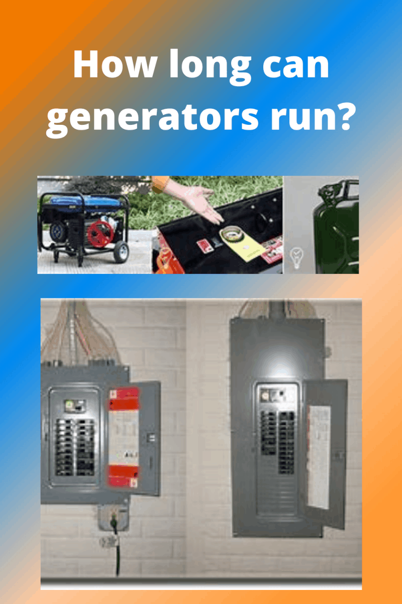 How Long Can you Run a Generator Continuously? Generators Zone