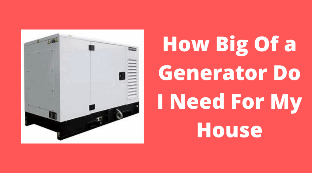 large generator for house