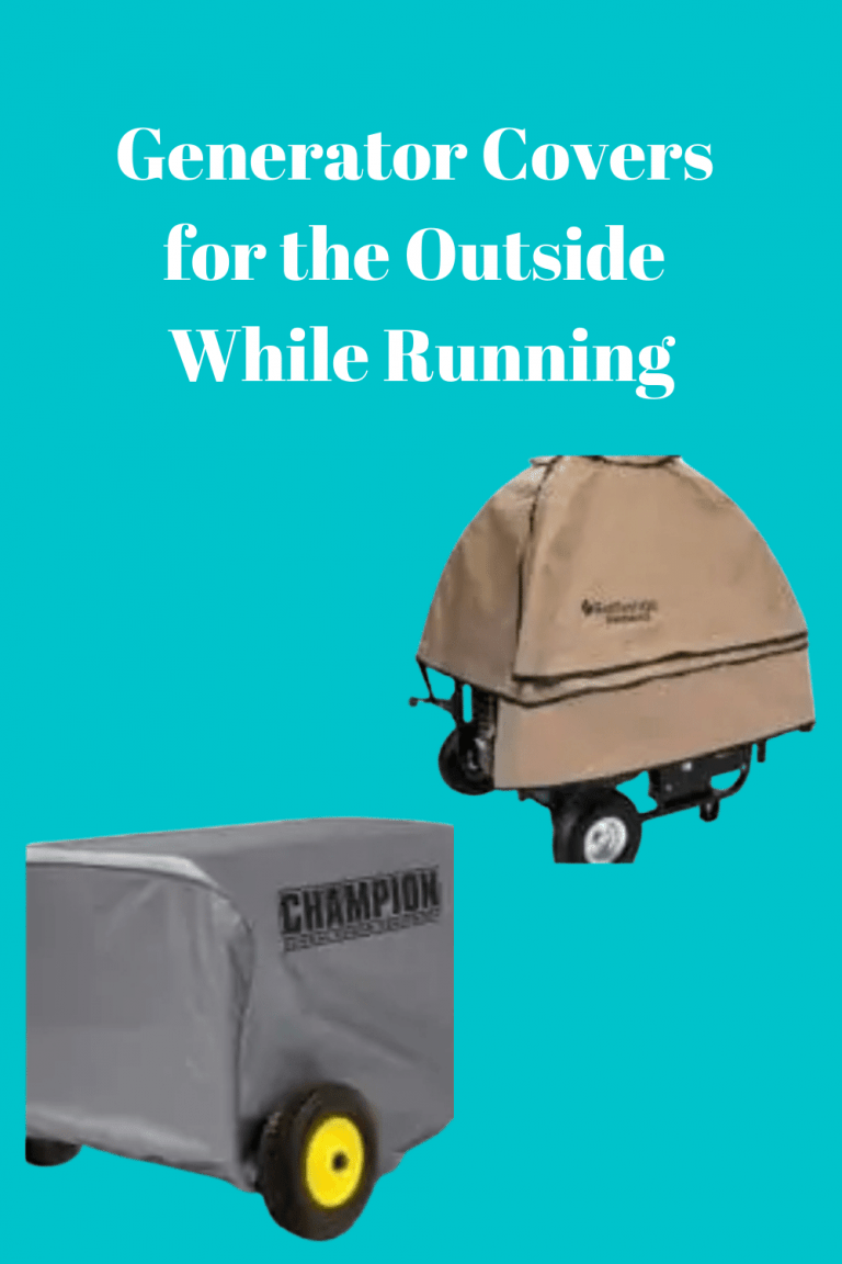 Generator Covers for the Outside While Running (2023) Generators Zone
