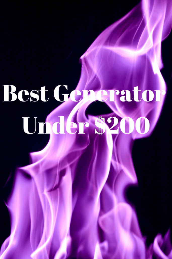 Best Generator Under $200- Buying Guide