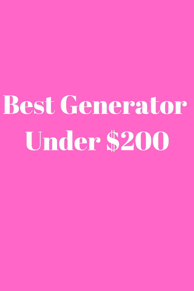Best Generator Under 200 Buying Guide Generators Zone
