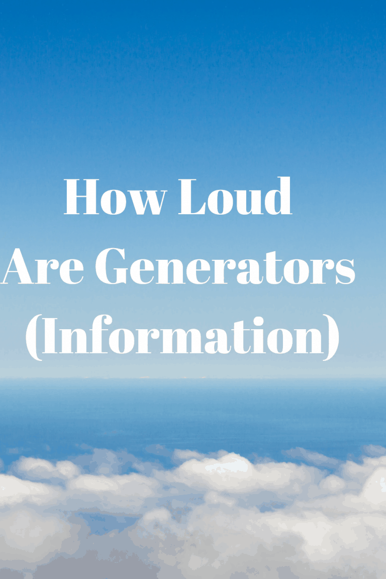 How Loud Are Generators (Information) Generators Zone