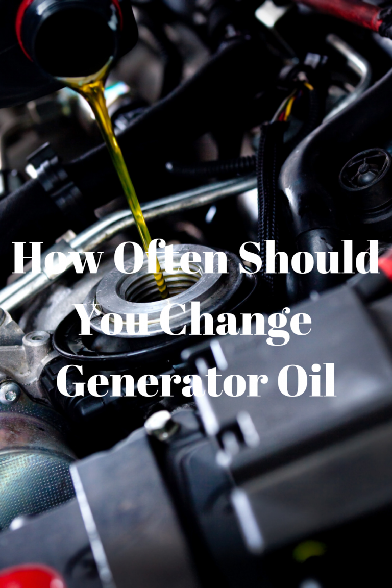 How Often Should You Change Generator Oil (Step by Step) Generators Zone