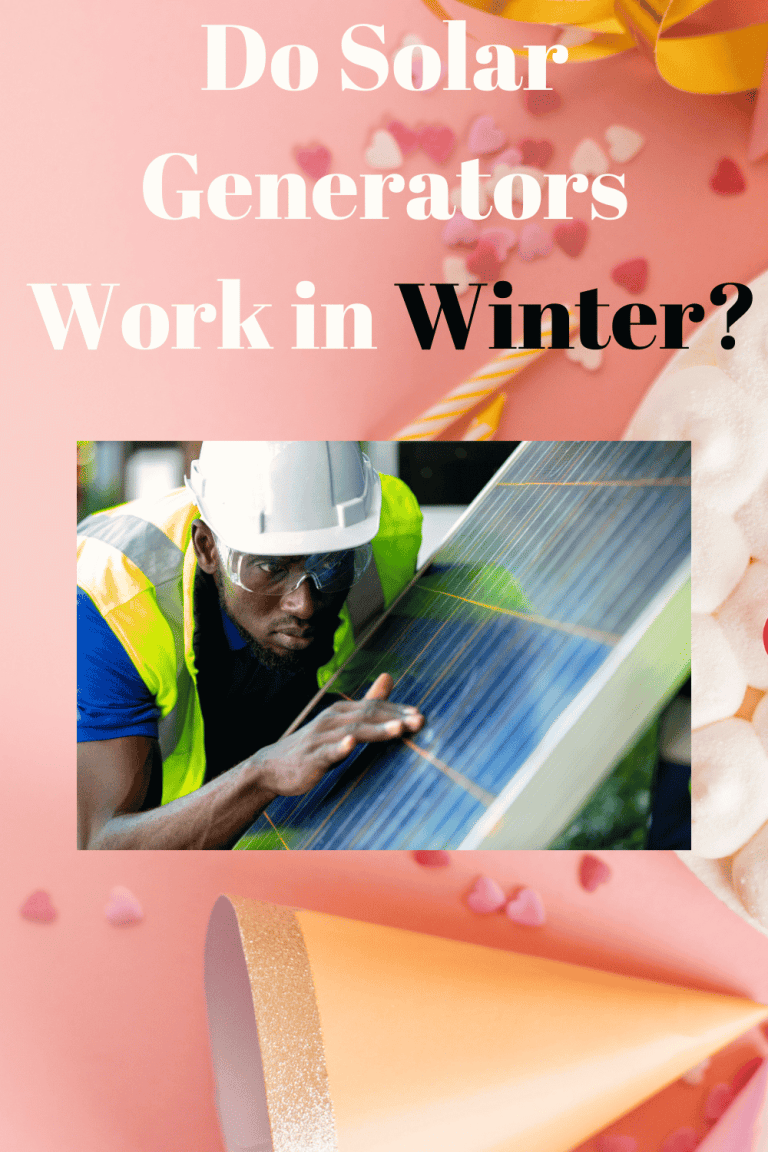 Do Solar Generators Work In Winter Generators Zone